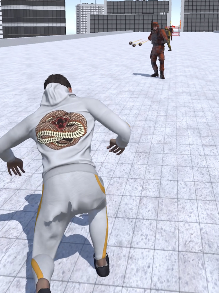 ParkoV parkour rooftop runner