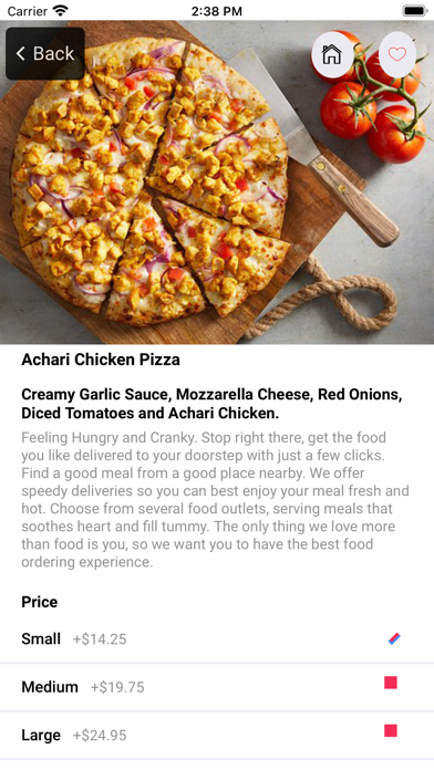SpeedyPizzaFood Screenshot