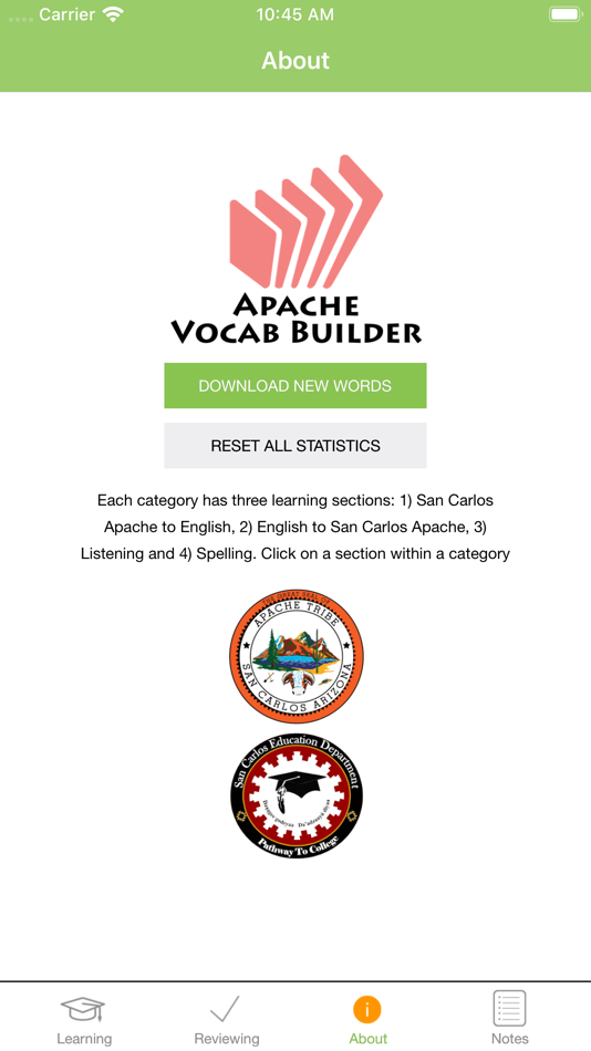SanCarlos Apache Vocab Builder - 1.2 - (iOS)