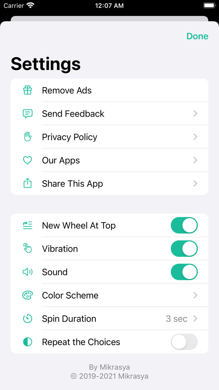 Spin Wheel Decisions