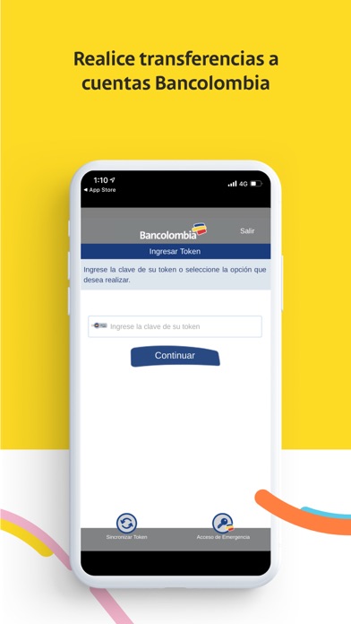 Bancolombia Empresas Screenshot