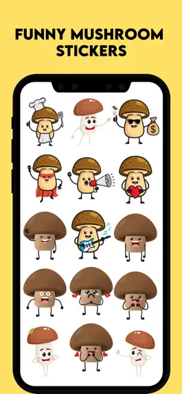 Game screenshot Funny Mushroom Stickers! apk