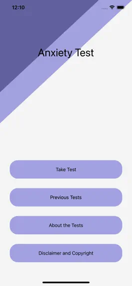 Game screenshot Anxiety Test GAD-7 mod apk