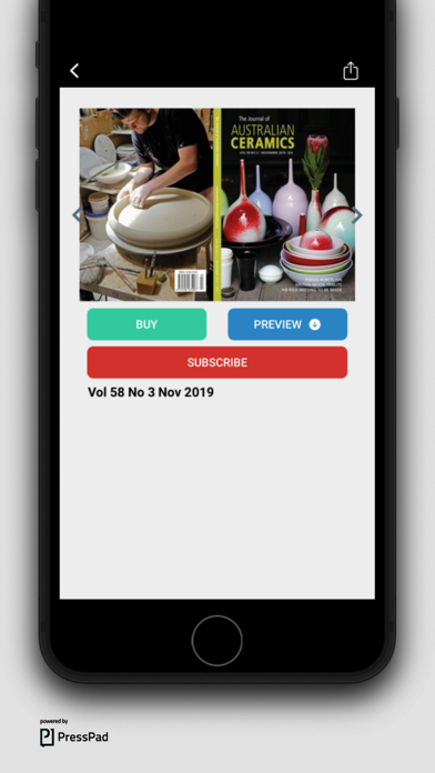 Journal of Australian Ceramics screenshot 2