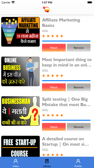 GIGL Hindi VideoBook Summaries Screenshot