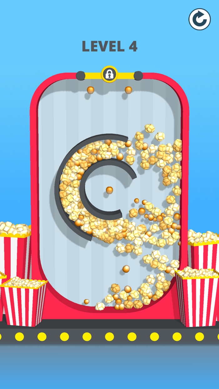 Popcorn Burst 3D