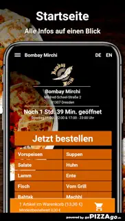 bombay mirchi dresden iphone screenshot 2