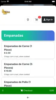 delicious empanadas and more iphone screenshot 2