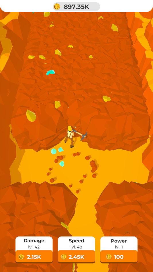 #4. Idle Mine Worker (iOS) 由: Nikita Subachev