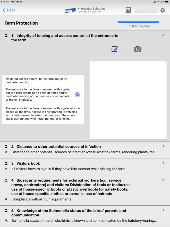 FSP Food Safety Program