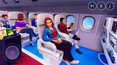 Flying Attendant Simulator 3D Screenshot
