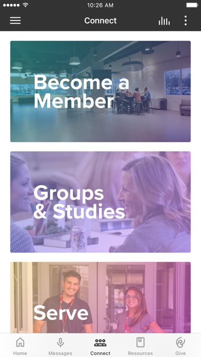 Providence Church App Screenshot