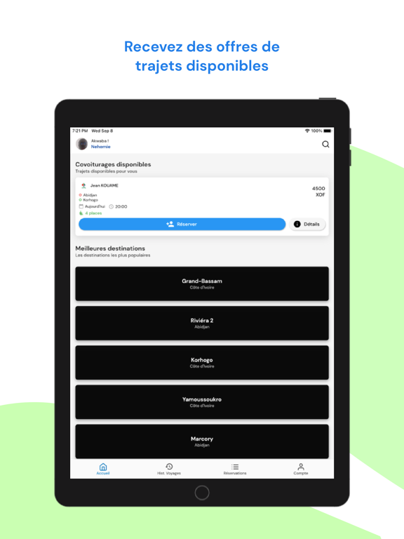 Screenshot #4 pour Wabeyi Covoiturage