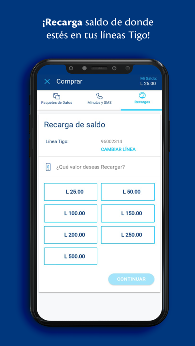 Mi Tigo Honduras Screenshot
