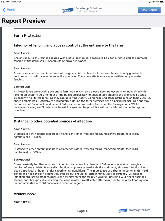 FSP Food Safety Program screenshot 3