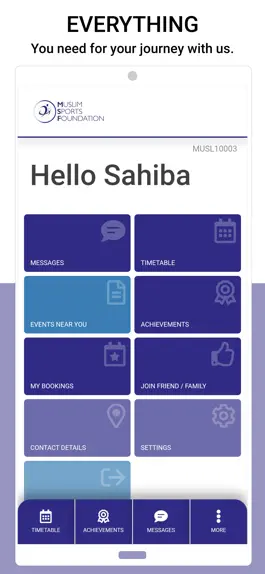 Game screenshot Muslim Sports Foundation mod apk