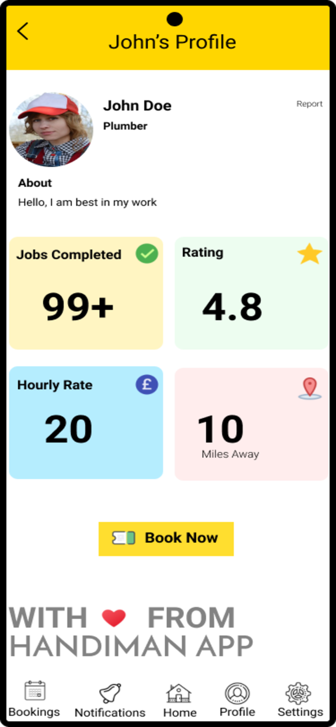 Handiman Book local tradesman