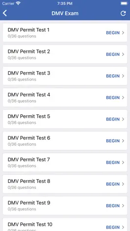 Game screenshot DMV Practice Test - 2023 apk