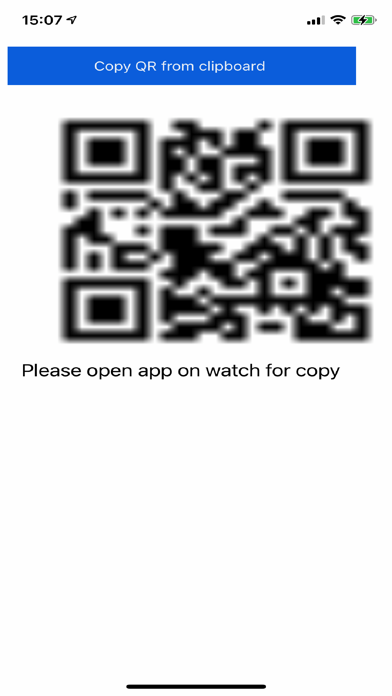 QR 2 watch Screenshot