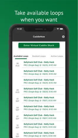 Game screenshot CaddieNow apk