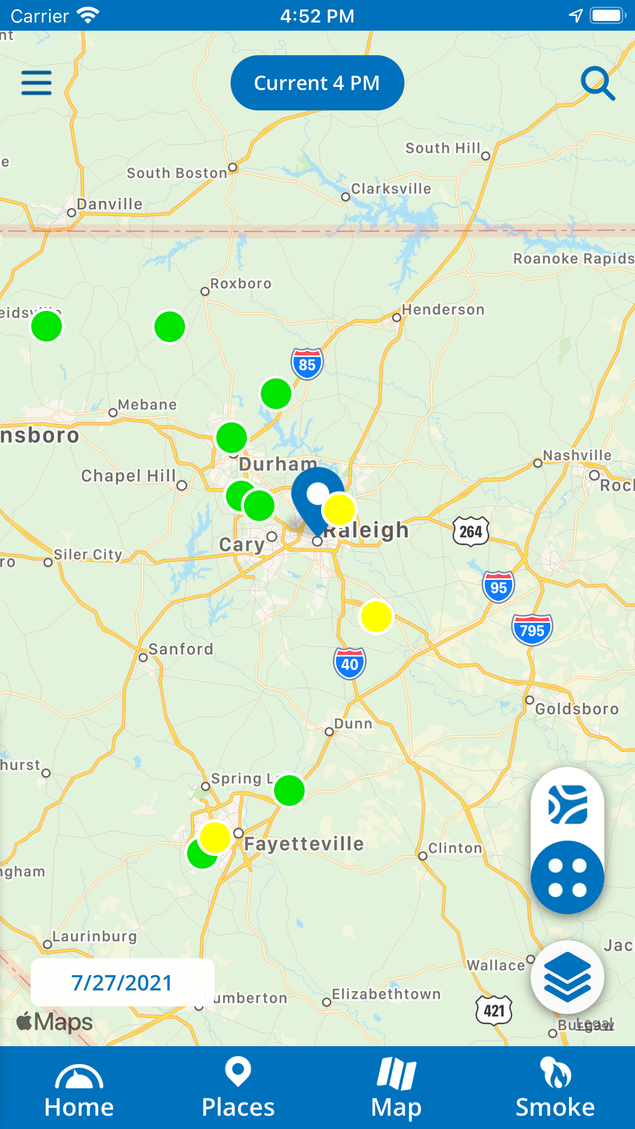 EPA AIRNow screenshot 6