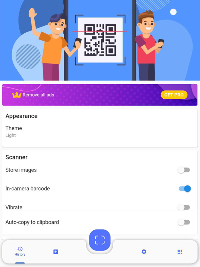 QRit Barcode and QR Code Reader