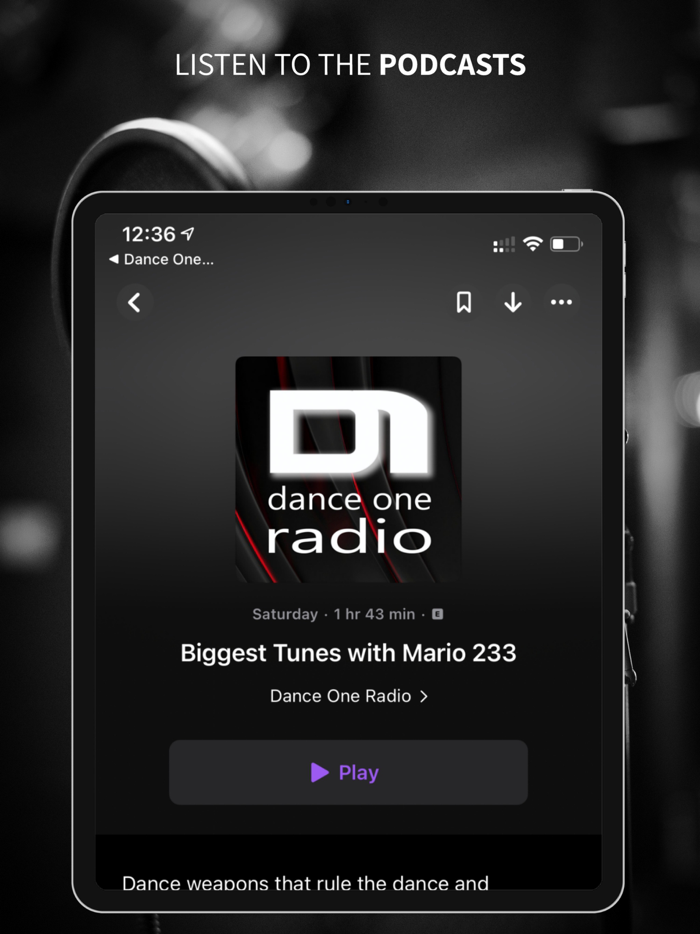 Dance One Radio