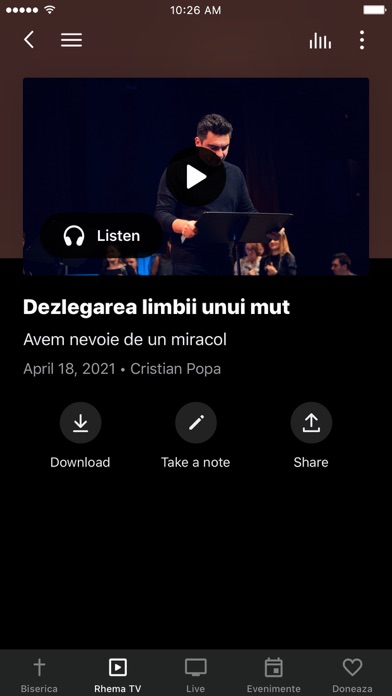 Rhema Church Screenshot