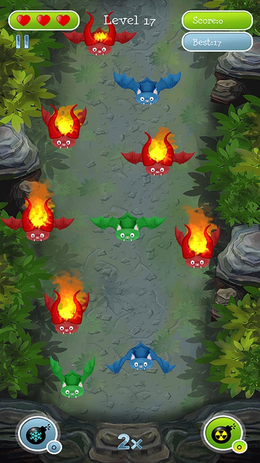 #8. Bat Smasher - Kill Them All (iOS) di: Athmin Game Studio