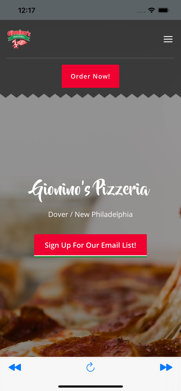 Gioninos Pizzeria of Dover