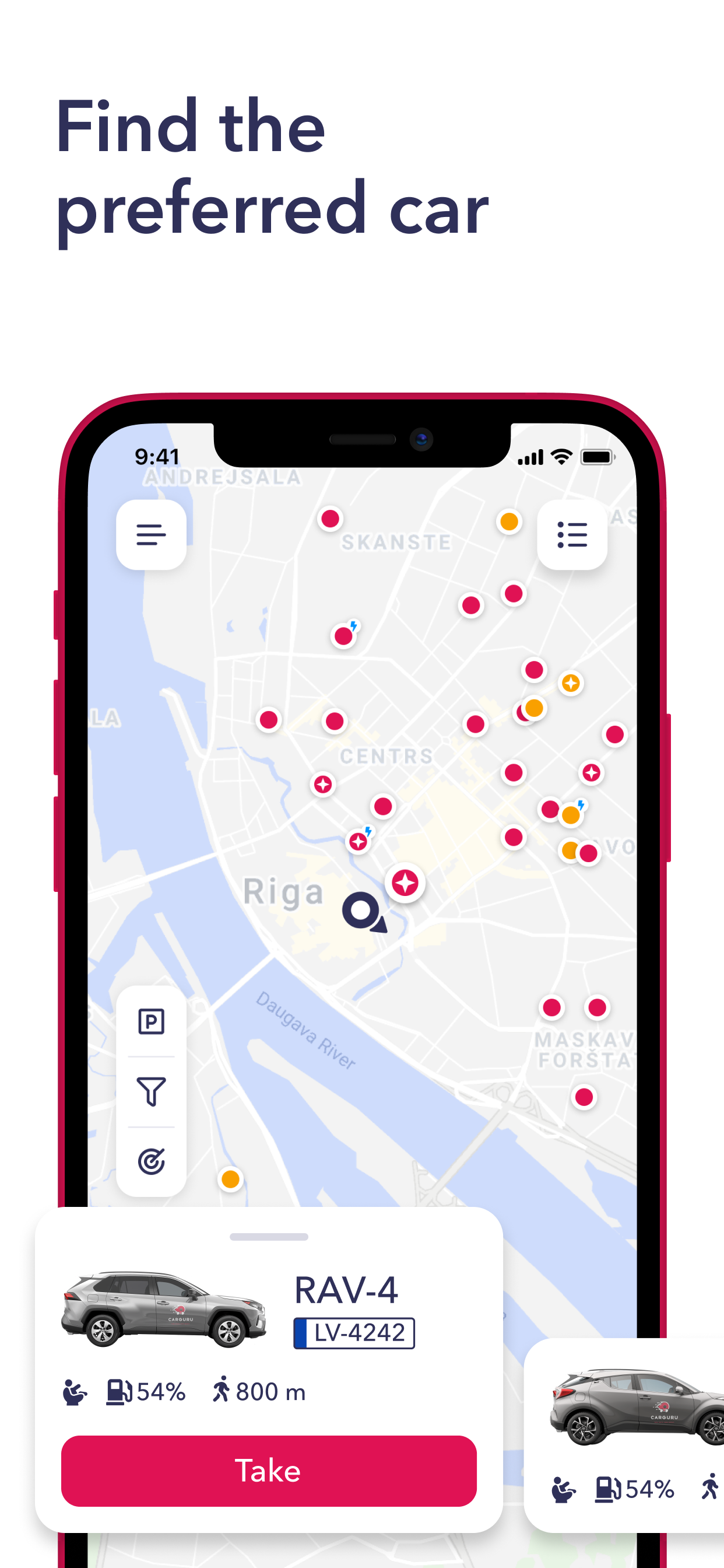 CARGURU - Car sharing