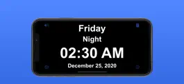 Game screenshot ShowTime Simple Clock Display apk