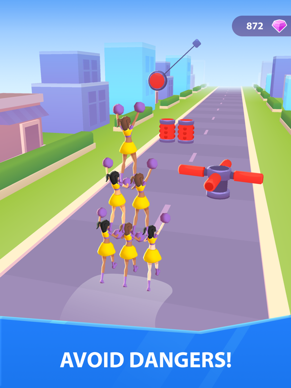 Screenshot #6 pour Cheerleader Run 3D