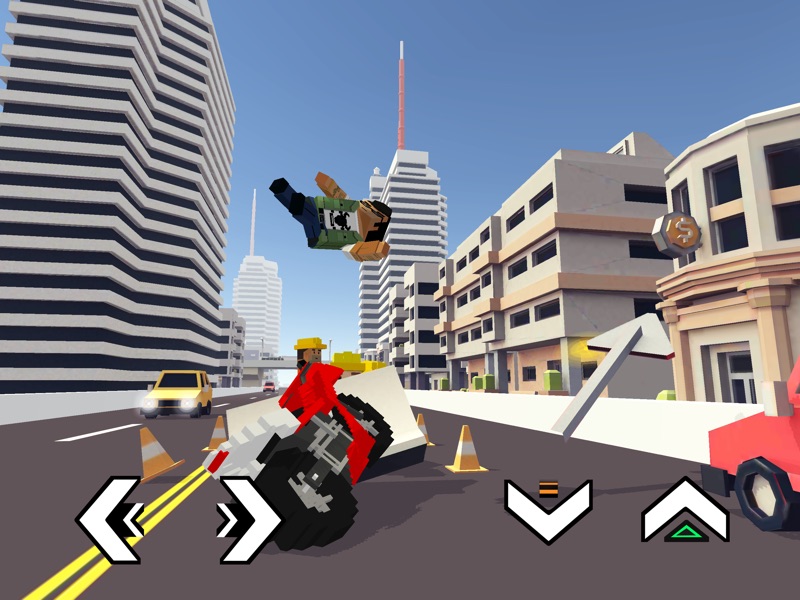 Blocky Moto Racing screenshot 12