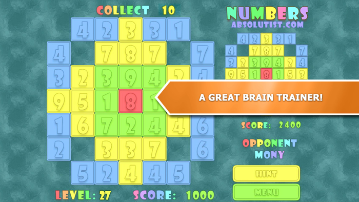Numbers Logic Puzzle Game