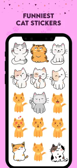 Game screenshot Funniest Cat Stickers apk