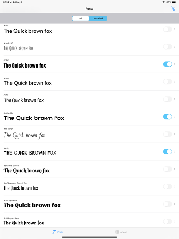 Screenshot #4 pour FontZ+