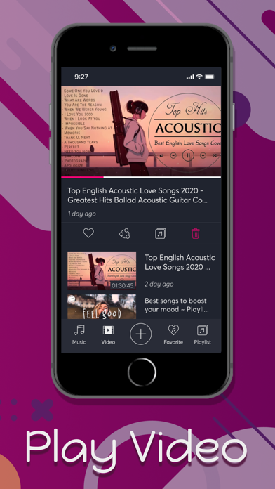 MyTube - Music TV video player Screenshot