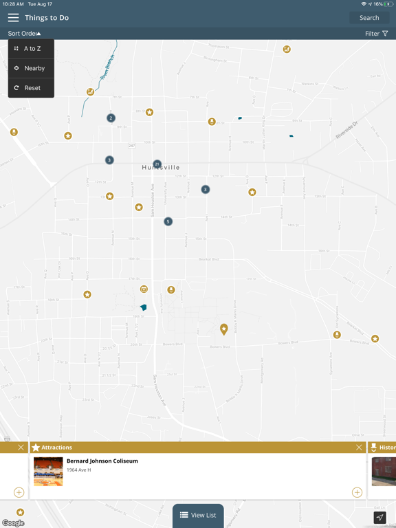 Screenshot #6 pour Visit Huntsville, TX!