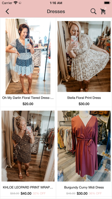 Golden Grace Boutique Screenshot