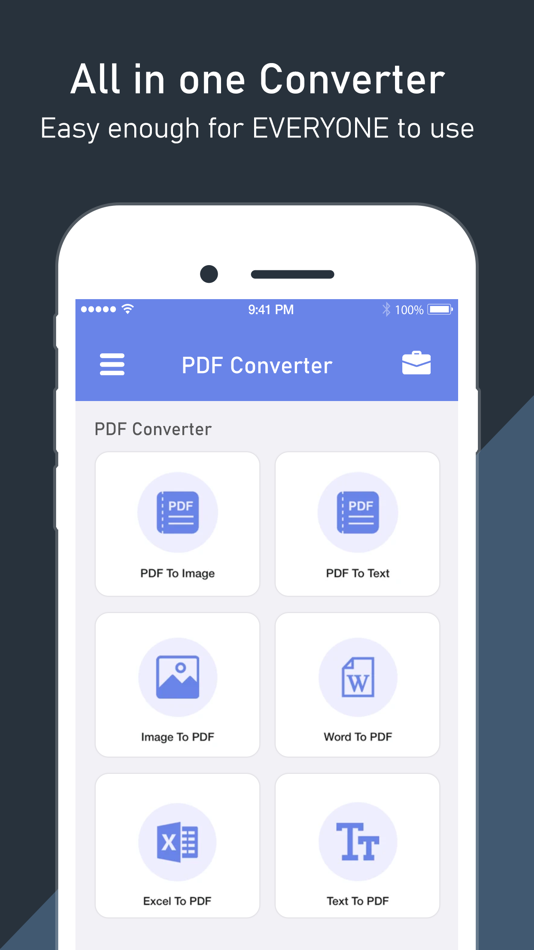 PDF Converter App. - 2.6 - (iOS)
