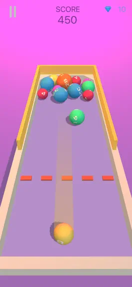 Game screenshot 3D Ball Pop 2048 apk