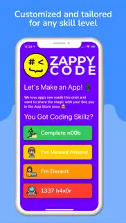 zappycode - coding at any age iphone screenshot 4