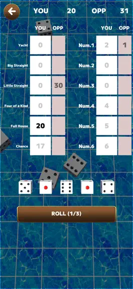 Game screenshot yacht : Dice Game apk