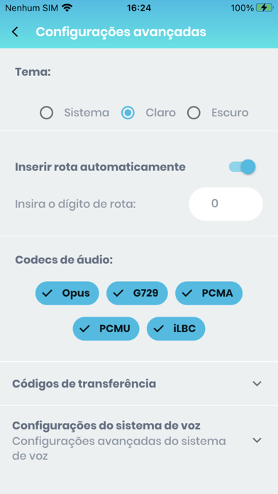 Leuco Softphone Screenshot