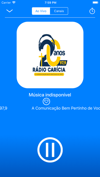 Rádio Carícia FM screenshot 2