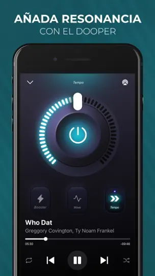 Captura de pantalla de Bass Booster - Potencia Bajos en iPhone 3