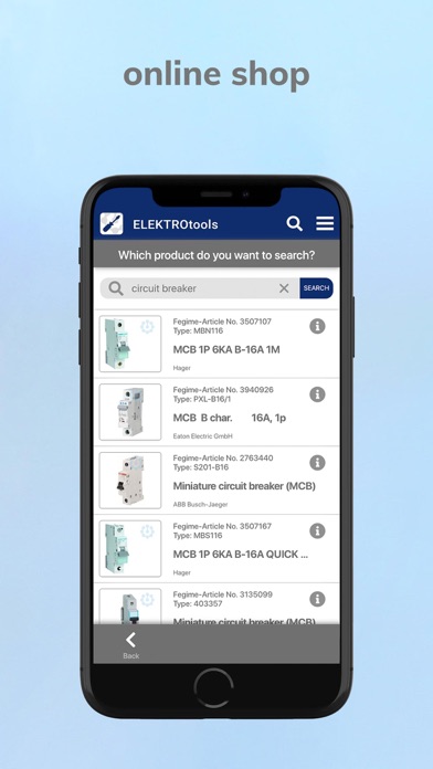 ELECTROtools Screenshot