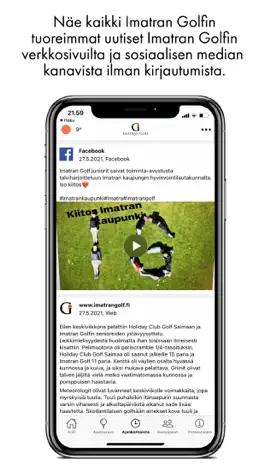 Game screenshot Imatran Golf apk