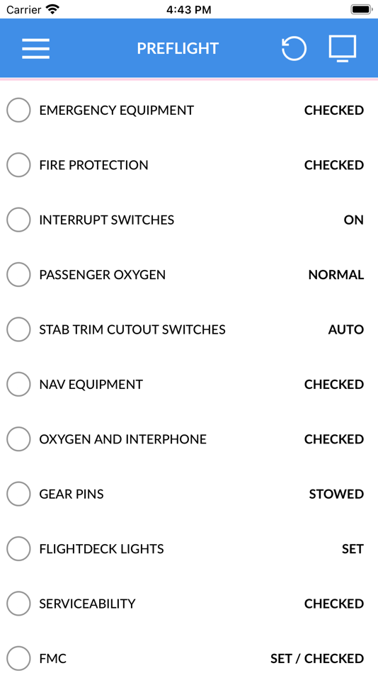 #2. BOEING 747 400 Checklist (iOS) Podle: Bhavinkumar Satashiya